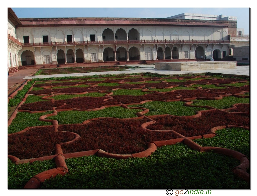 Grape Garden Inside Agra Fort