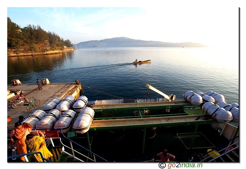 Andaman Shipping point to Havellock island at Portblair