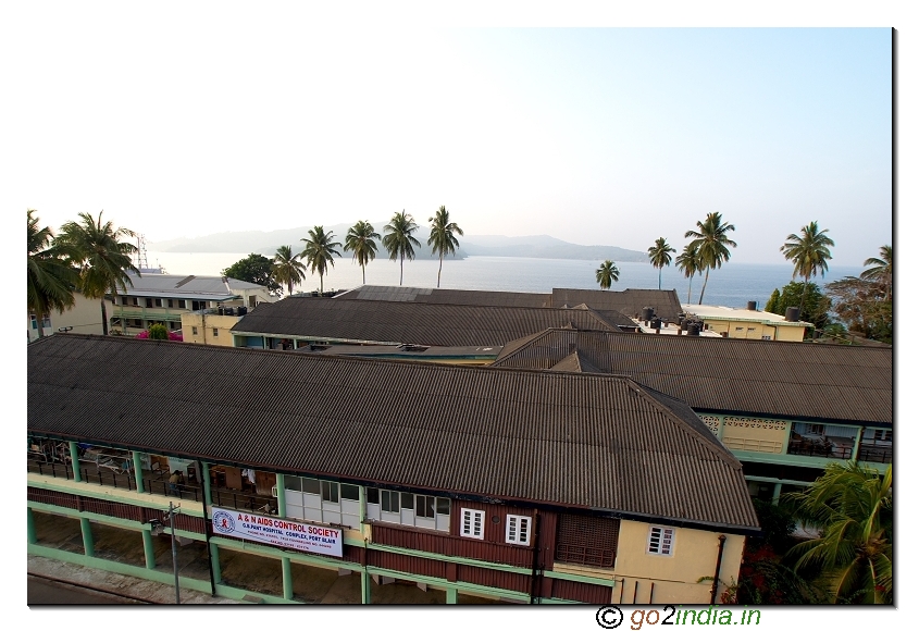 Sea view from Cellular jail in Andaman