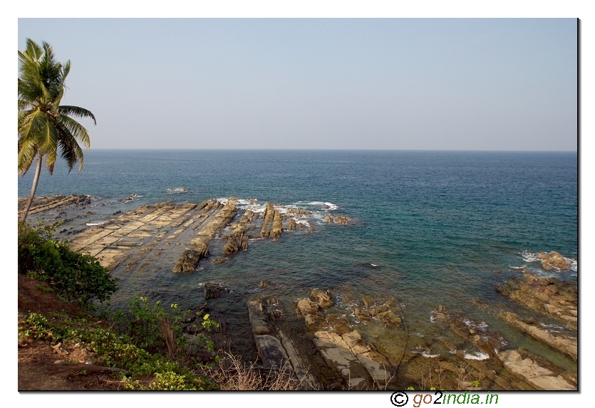 Corbyn's cove beach in Andaman islands
