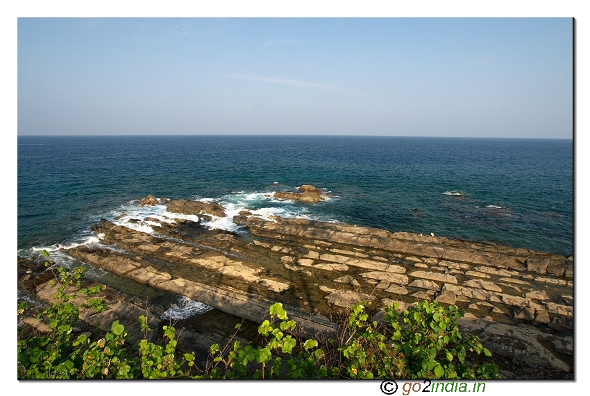 Corbyn's cove beach in Andaman islands
