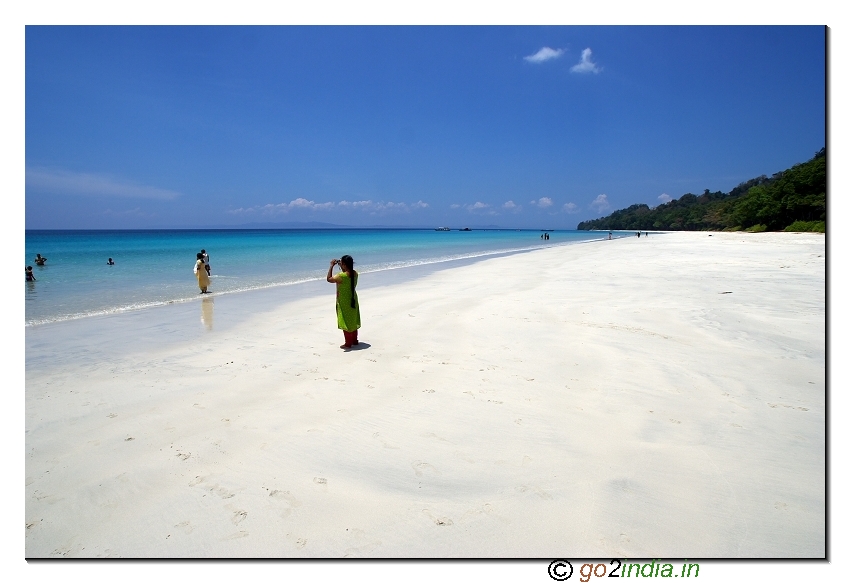 A View at Havelock beach at Andaman