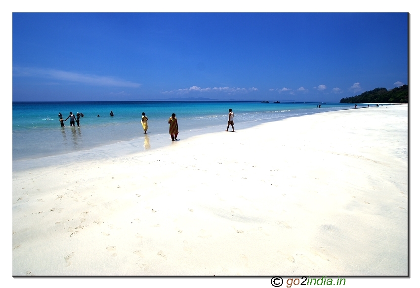 A View at Havelock beach at Andaman