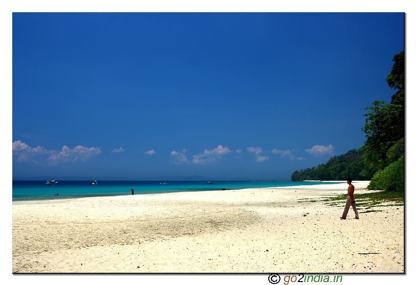 Havelock beach view at Andaman