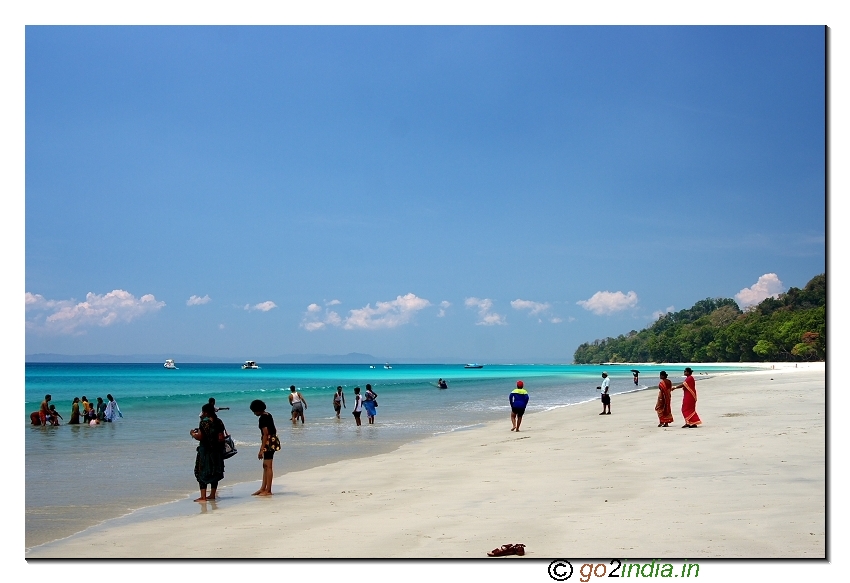 Havelock beach view in Andaman