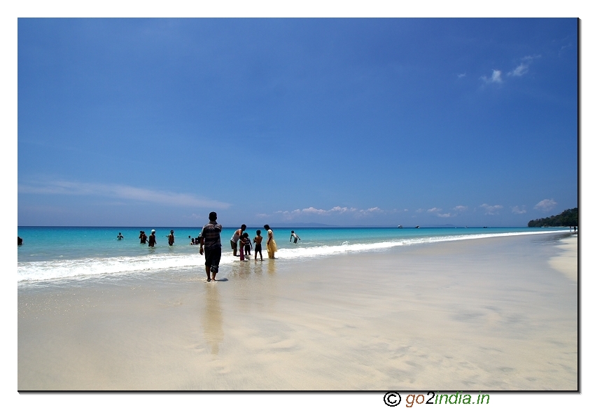 Havelock beach view in Andaman
