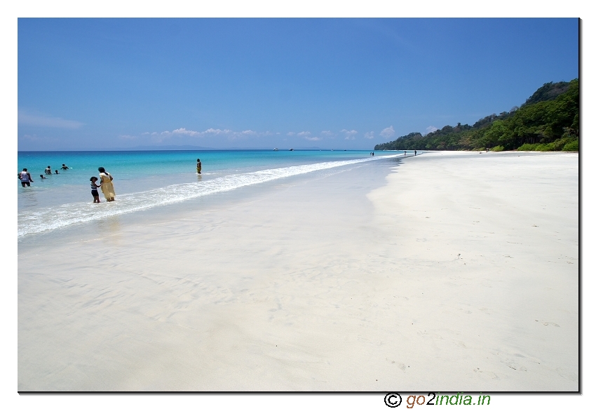Havelock beach view in Andaman