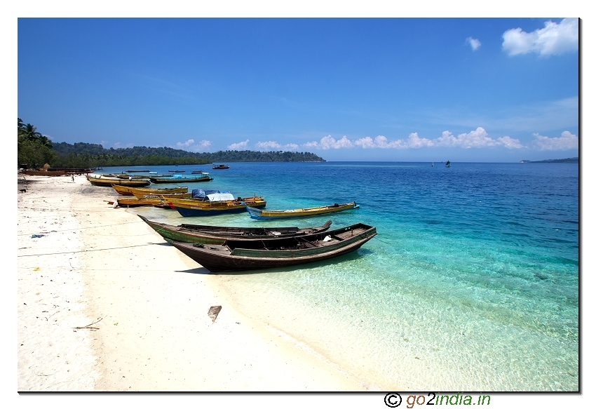 Seascape near Havelloc island of Andaman