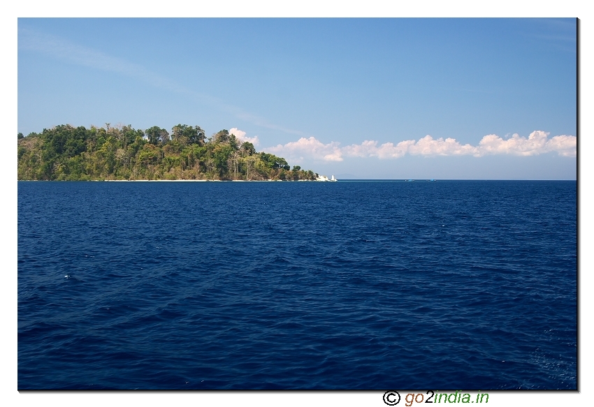 Island near Havellock of Andaman