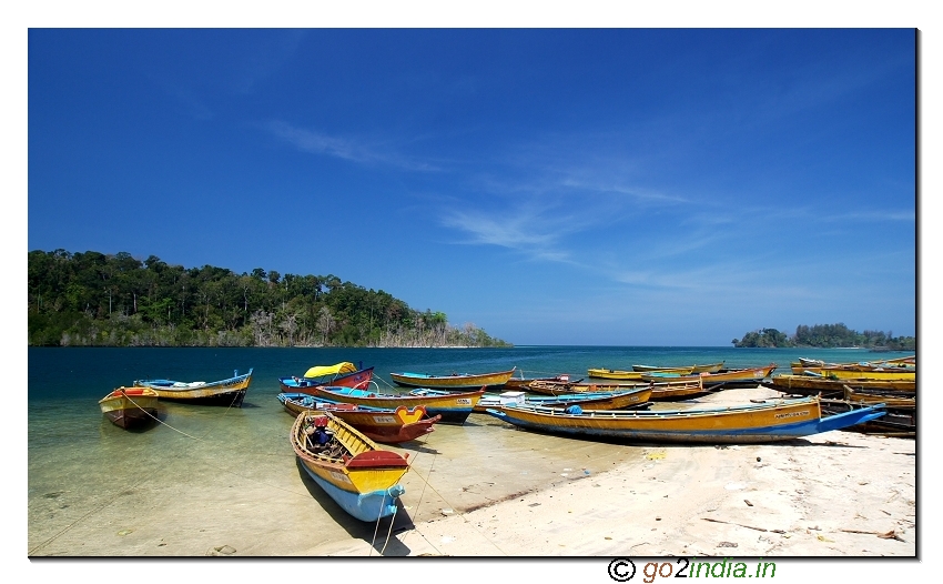 Wandoor beach to proceed towards Jolly buoy