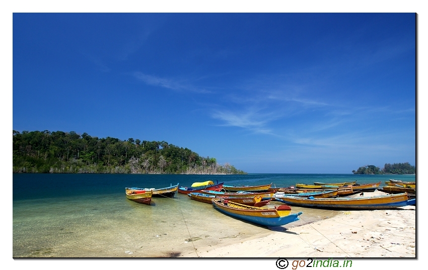 Wandoor beach to proceed towards Jolly buoy