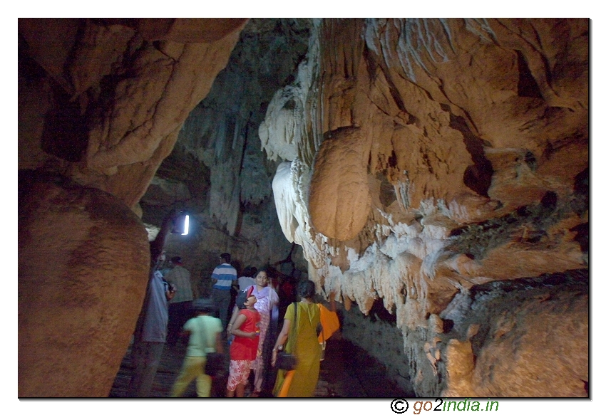Limestone cave in Andaman at Baratang