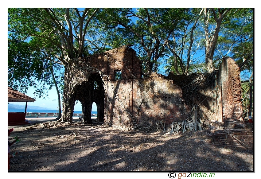 Ross island ruins of Printing press