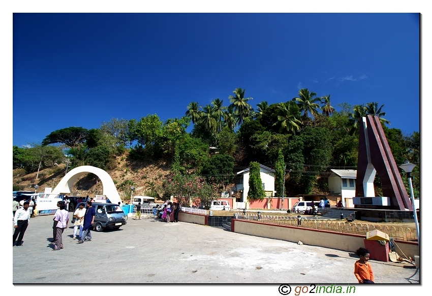 Shipping point to reach North bay and Ross island near cellular jail of Andaman