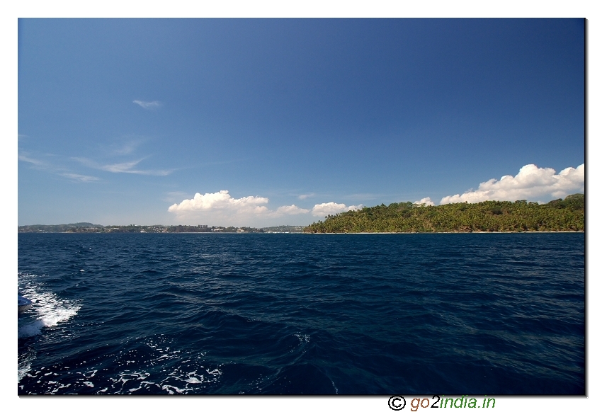 On the way to North bay from Portblair of Andaman