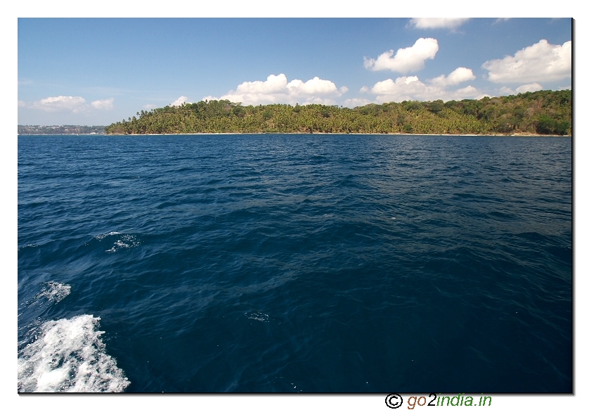 On the way to North bay from Portblair of Andaman