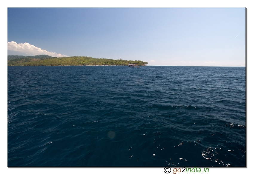 On the way to North bay from Portblair of Andaman