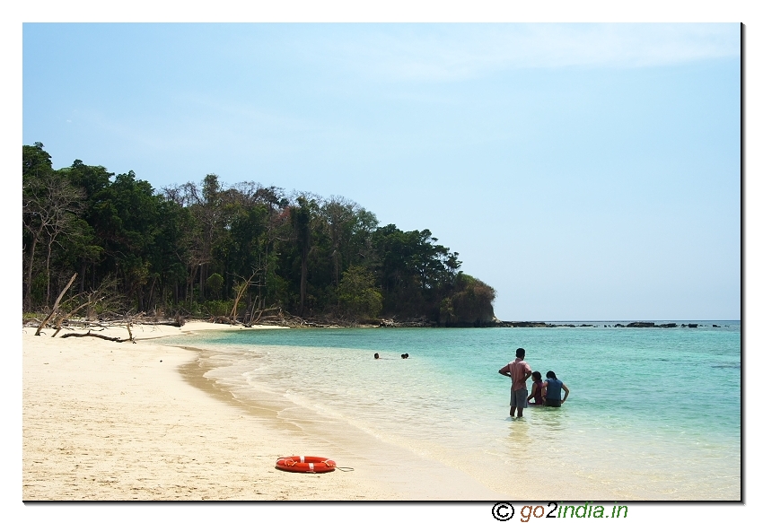 Jolly buoy island with clear water