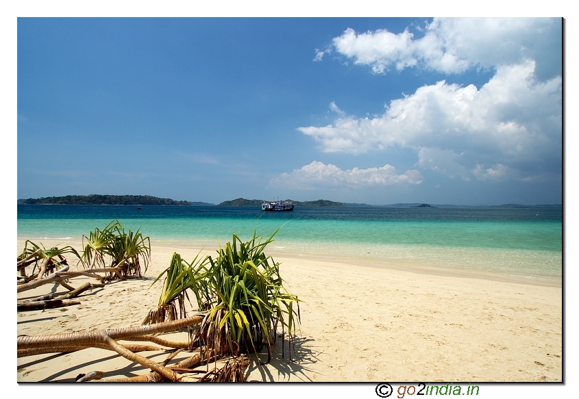 Jolly buoy island landscape