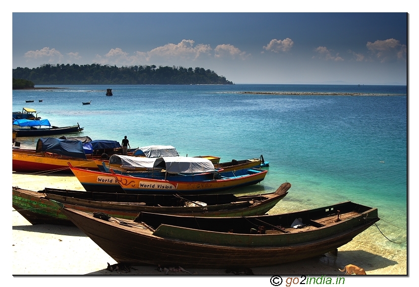 Shipping point at Havelock island