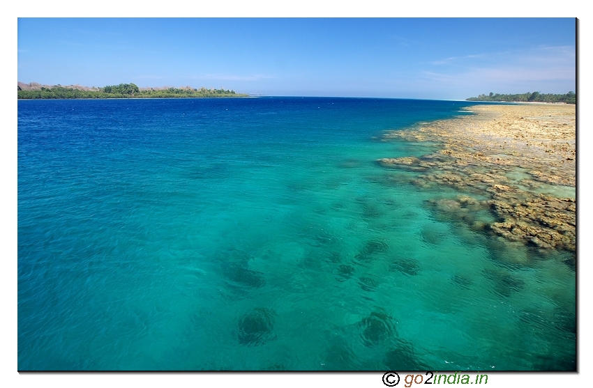 Shipping point at Havelock island