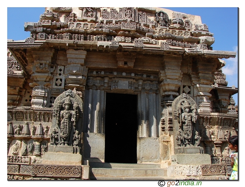 Lord Vishnu Chennakesava temple at Somnathpur