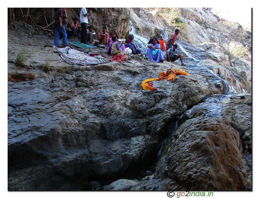 Bottom point of Gaganachukki and Bharachukki falls - near Mysore