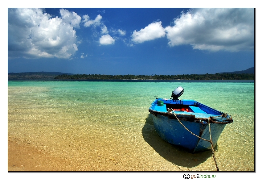 Jolly buoy island in Andaman
