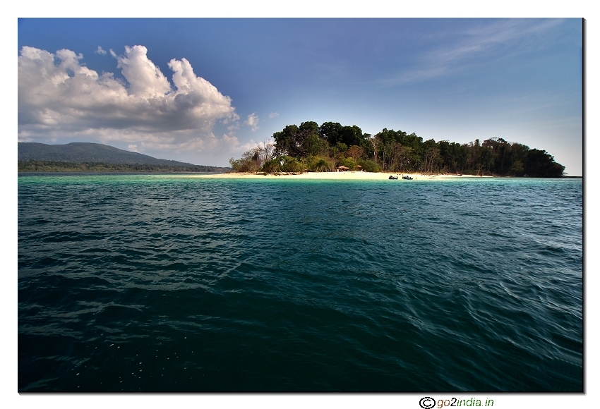 Jolly buoy island in Andaman