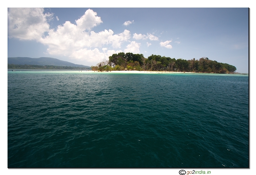 Jolly buoy island in Andaman