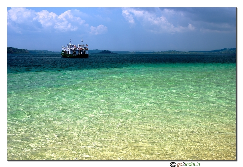 Jolly buoy island in Andaman