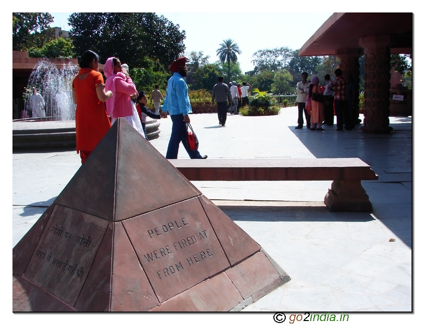 Innocent protesters were fired from here at Jallianwala Bagh