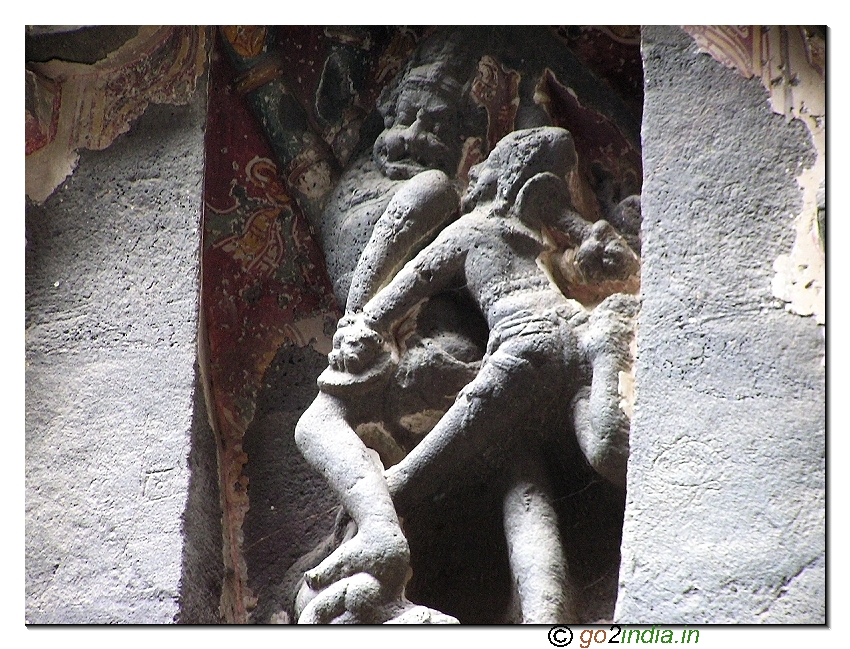Ellora caves in Maharashtra