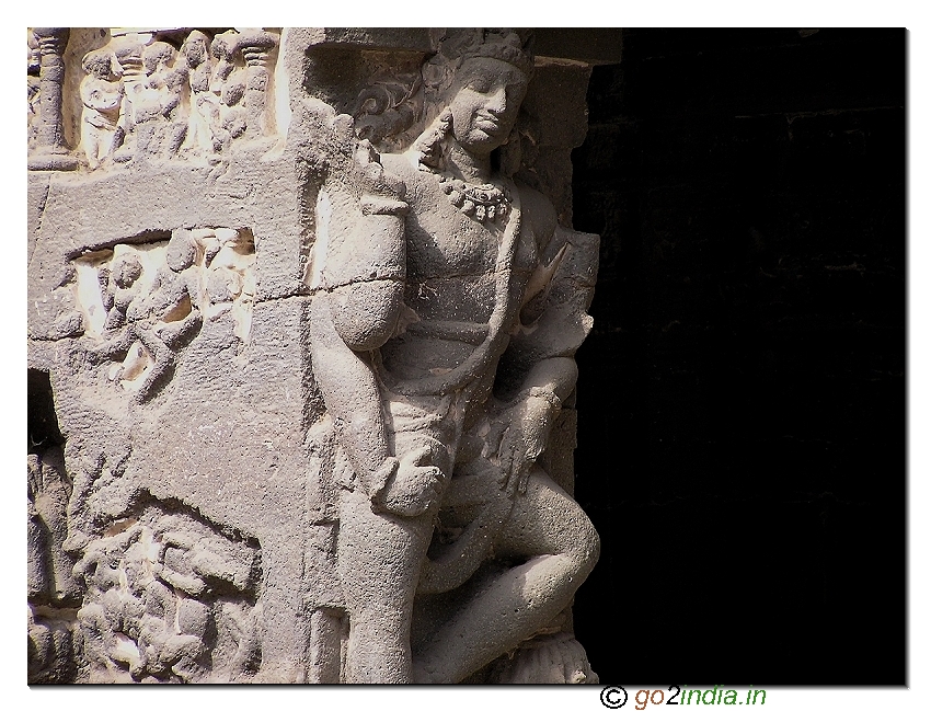 Ellora caves in Maharashtra