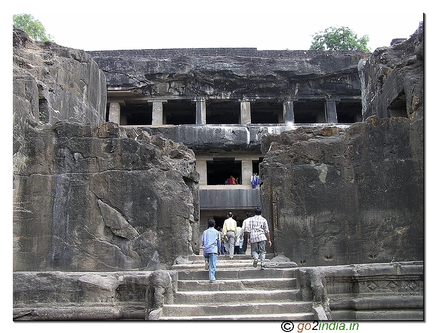 Ellora caves in Maharashtra