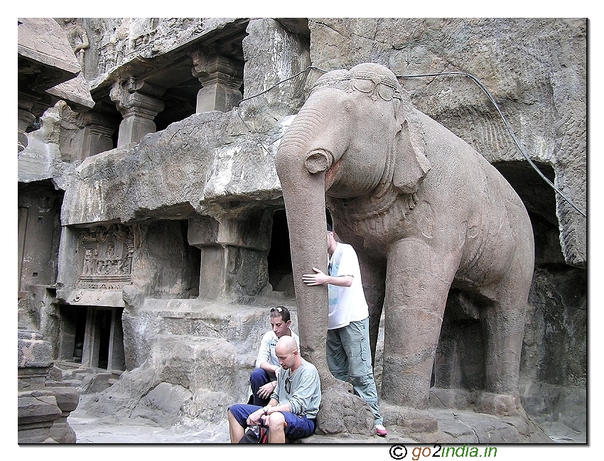 Ellora caves in Maharashtra