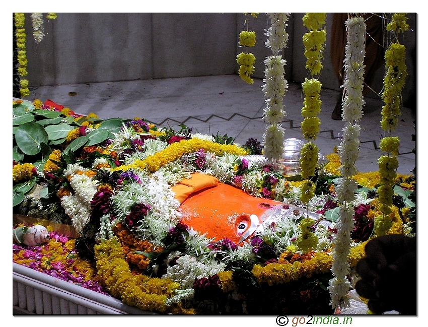 Bhadra Hanuman (sleeping Hanuman) temple in Maharashtra