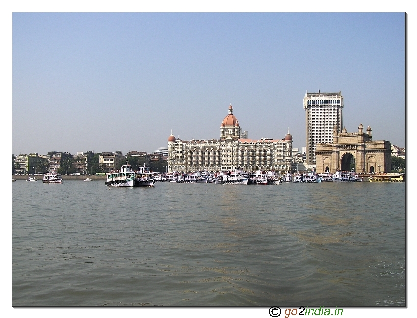 Gateway of India in waterfront at South Mumbai