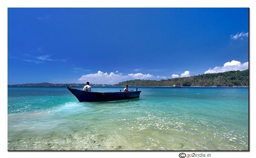 Seascape from North bay of Andaman island