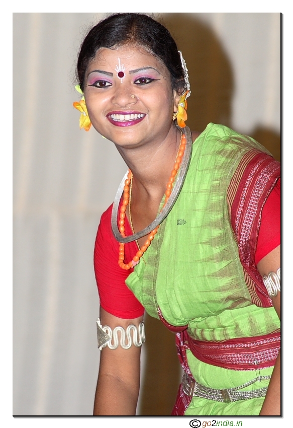 Ghumroo dancer of Orissa in India