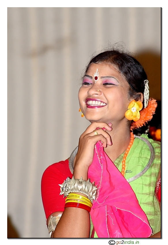 Ghumroo dancer of Orissa in India