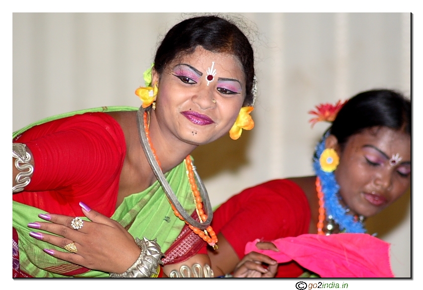 Ghumroo dancer of Orissa in India