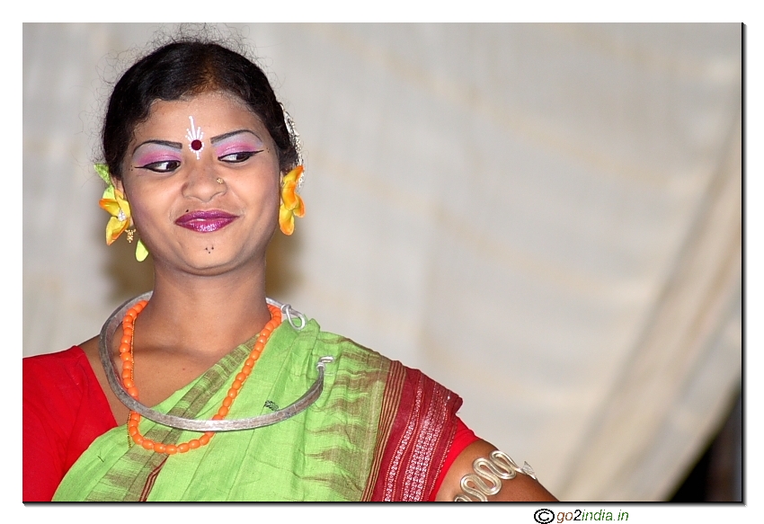 Ghumroo dancer of Orissa in India