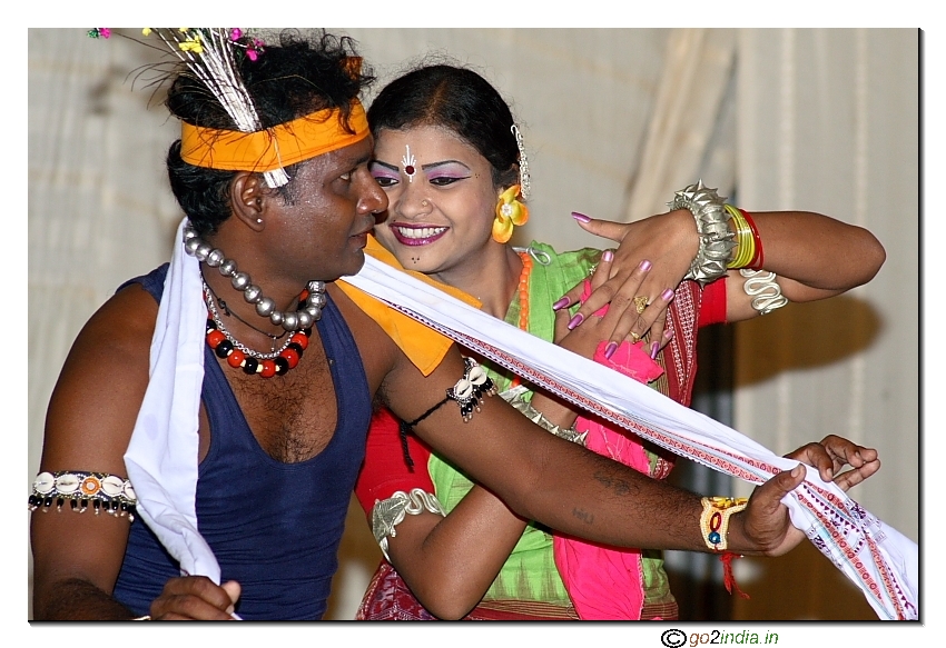 Ghumroo dancer of Orissa in India