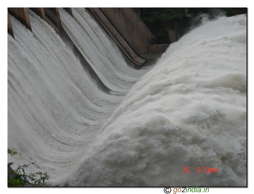 Speed of Water from Dam