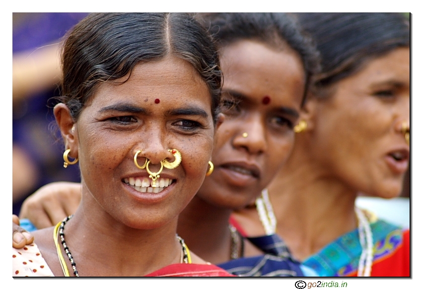 Tribal lady at Araku valley Visakhaptanam Andhrapradesh