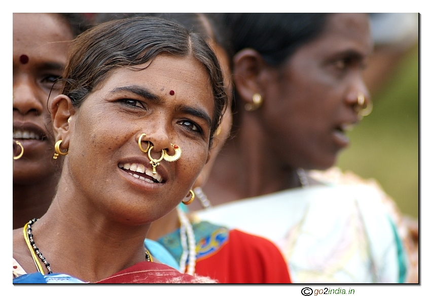 Dhimsa dancer tribe from Araku valley