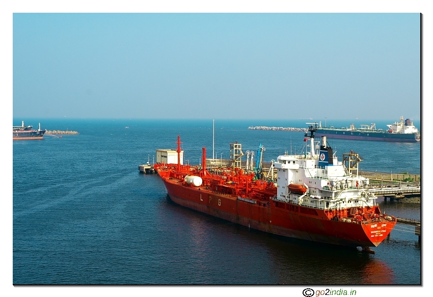 Ramakrishna Beach Visakhapatnam ship loading point