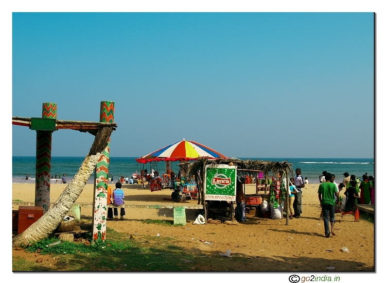 Rishi konda beach visakhapatnam bay view