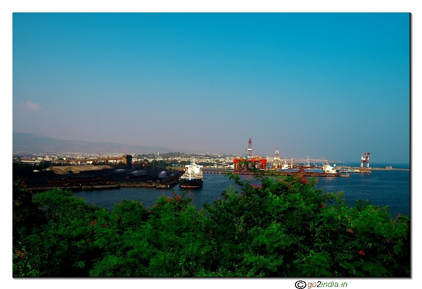 Vizag Sagara kanakadurga picnic spot beach view